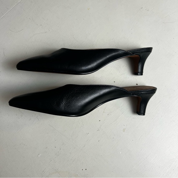 Madewell The Taye Mule in Black Leather - Picture 5 of 9